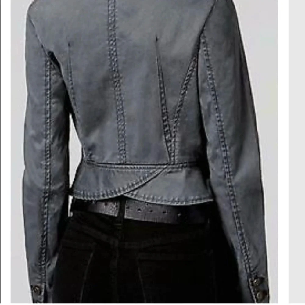 Free People Military Jacket XS - Picture 3 of 11